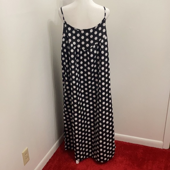 EC Polka Dot Spaghetti Strap Sundress Size XL - Picture 6 of 12